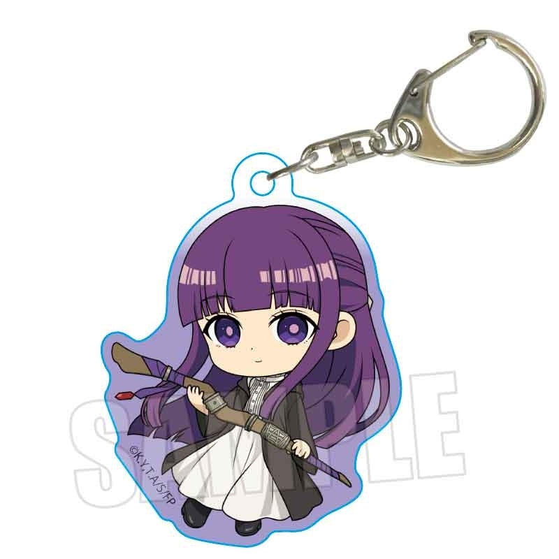 (Goods - Keychain) Frieren: Beyond Journey's End Pukasshu Acrylic Keychain Fern