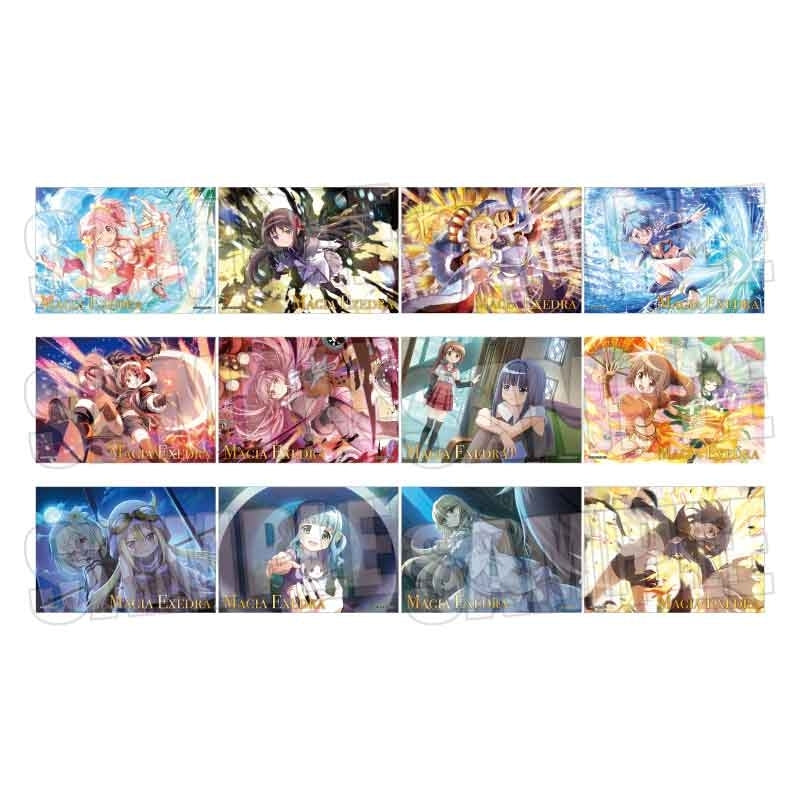 (Goods - Bromide) Puella Magi Madoka Magica Magia Exedra Trading Foil-Stamped Bromide  (Blind Box -Single)