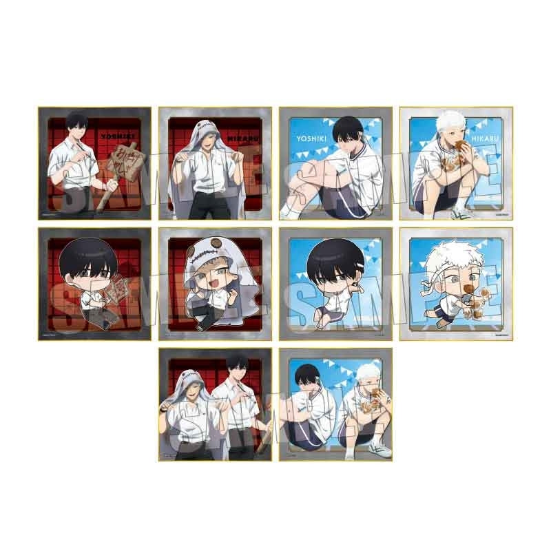(1BOX=10)(Goods - Art Board) TV Anime - The Summer Hikaru Died Trading Art Board Cultural Festival & Sports Festival ver. (animate Advance Sales)(Blind Box -Single)