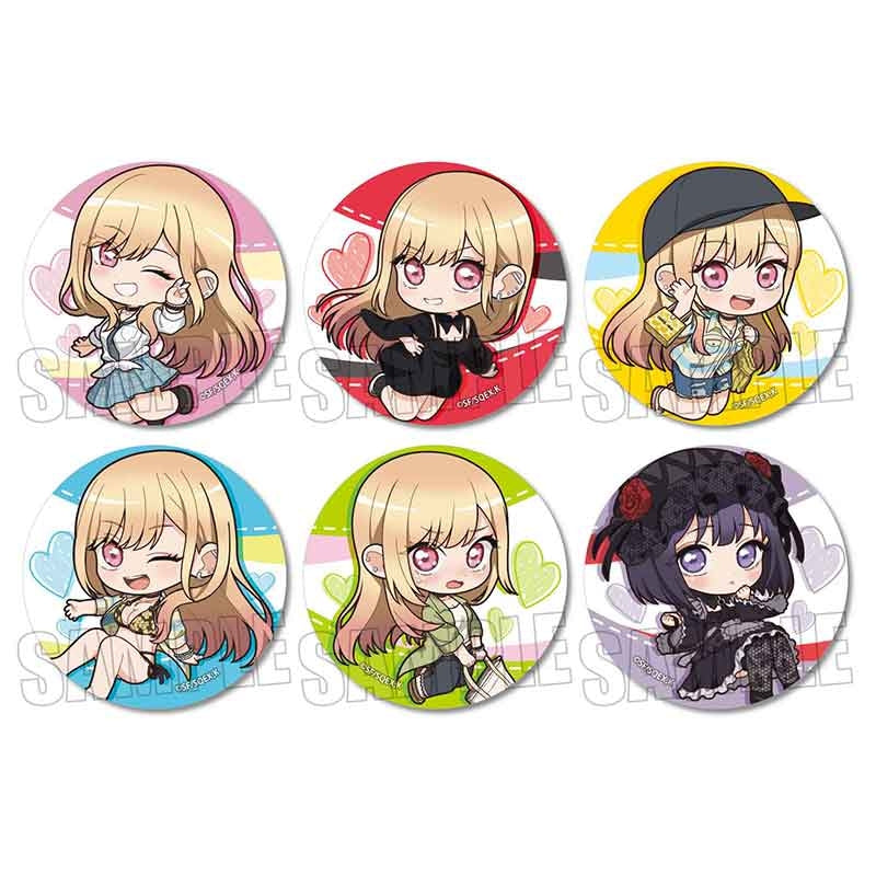 (Goods - Badge) My Dress-Up Darling Trading Button Badge Pukasshu (Blind Box -Single)