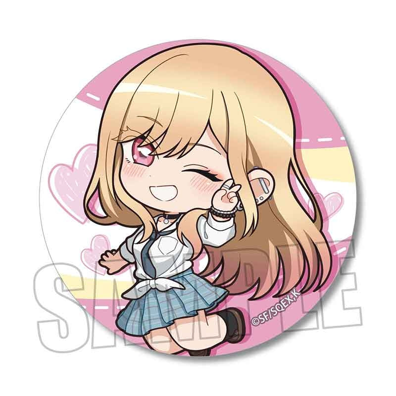 (Goods - Badge) My Dress-Up Darling Trading Button Badge Pukasshu (Blind Box -Single)