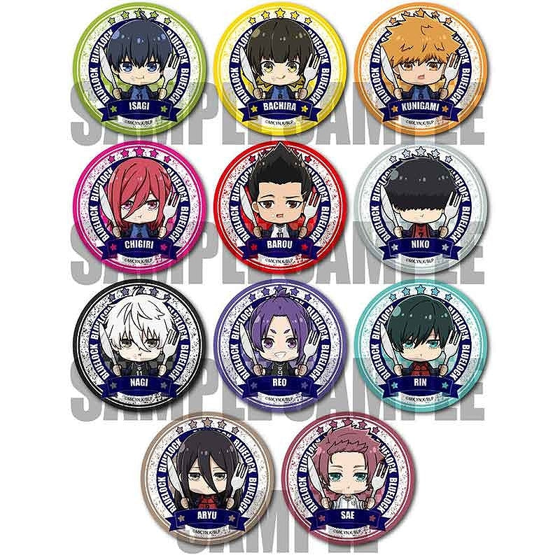 [Blue Lock] Gochichara Trading Can Badge (Blind Box -Single)