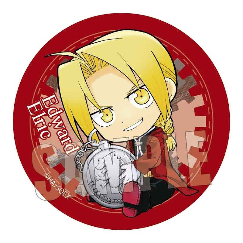 [Fullmetal Alchemist] Trading Button Badge Gyugyutto (Blind Box -Single)