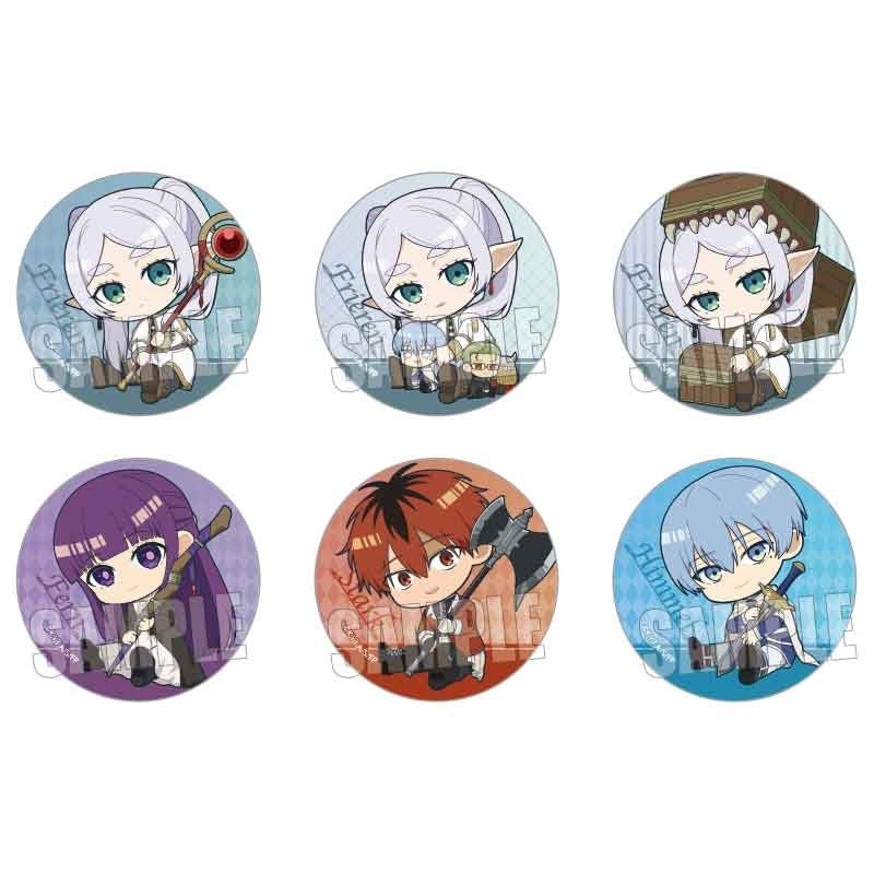 (Goods - Badge) Frieren: Beyond Journey's End Trading Button Badge Gyugyutto (Blind Box -Single)