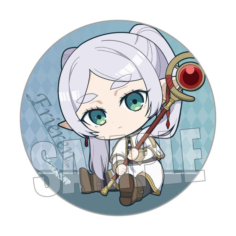 (Goods - Badge) Frieren: Beyond Journey's End Trading Button Badge Gyugyutto (Blind Box -Single)