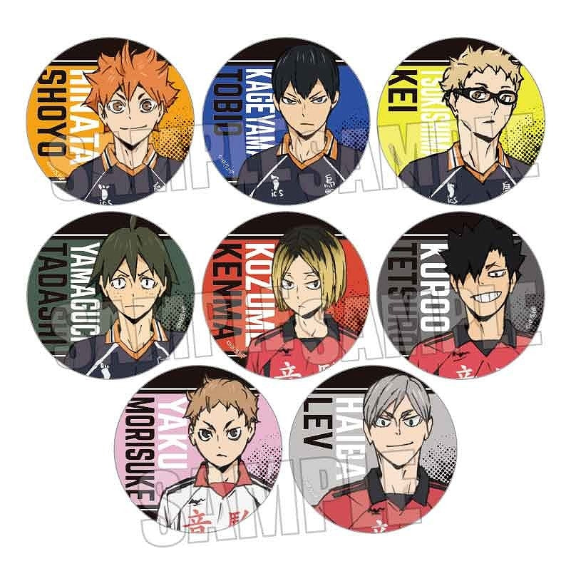 [Haikyu!!] Trading Button Badge (Blind Box -Single)