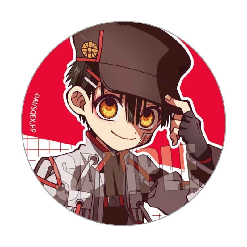 (Goods - Badge) Toilet-Bound Hanako-Kun Trading Button Badge Cyber-MOKKE world (Blind Box -Single)