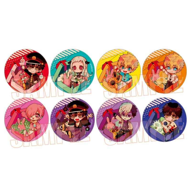 (Goods - Badge) Toilet-Bound Hanako-Kun Trading Button Badge Flower Box (Blind Box -Single)