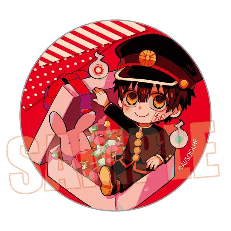 (Goods - Badge) Toilet-Bound Hanako-Kun Trading Button Badge Flower Box (Blind Box -Single)