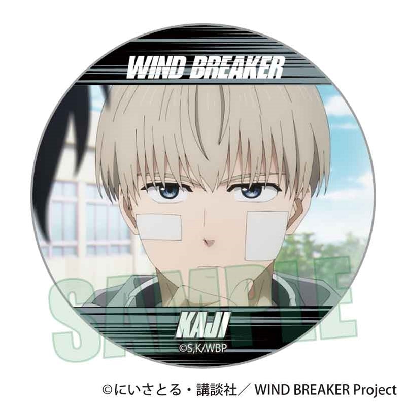 (Goods - Badge) WIND BREAKER Memories Button Badge Ren Kaji A