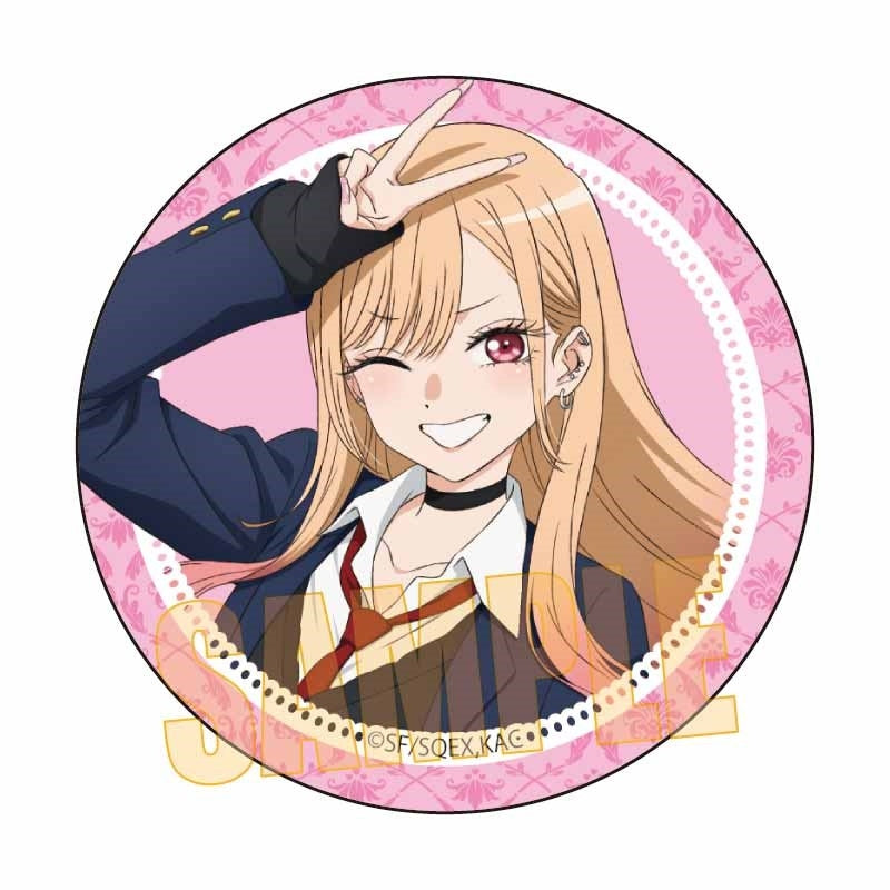 (Goods - Badge) My Dress-Up Darling Trading Holographic Button Badge (Blind Box -Single)