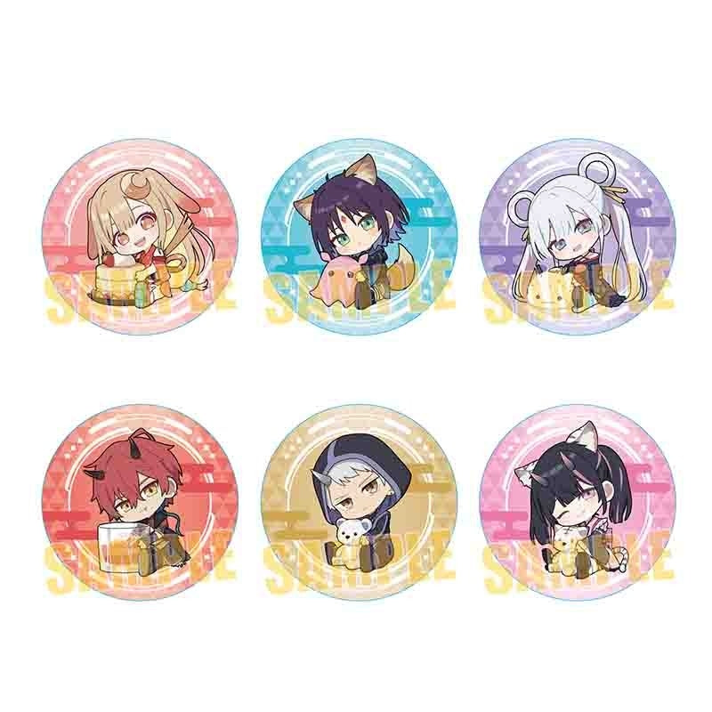 (Goods - Badge) Cosmic Princess Kaguya! Trading Can Badge Gyugyutto Ver. C (Blind Box -Single)