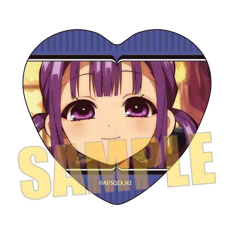 (Goods - Badge) Toilet-bound Hanako-kun Memories Heart-Shaped Badge 3 Aoi Akane