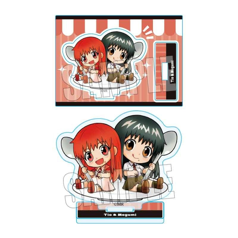 (Goods - Acrylic Stand) Zatch Bell! Gochi Chara Mini Acrylic Stand Tio & Megumi
