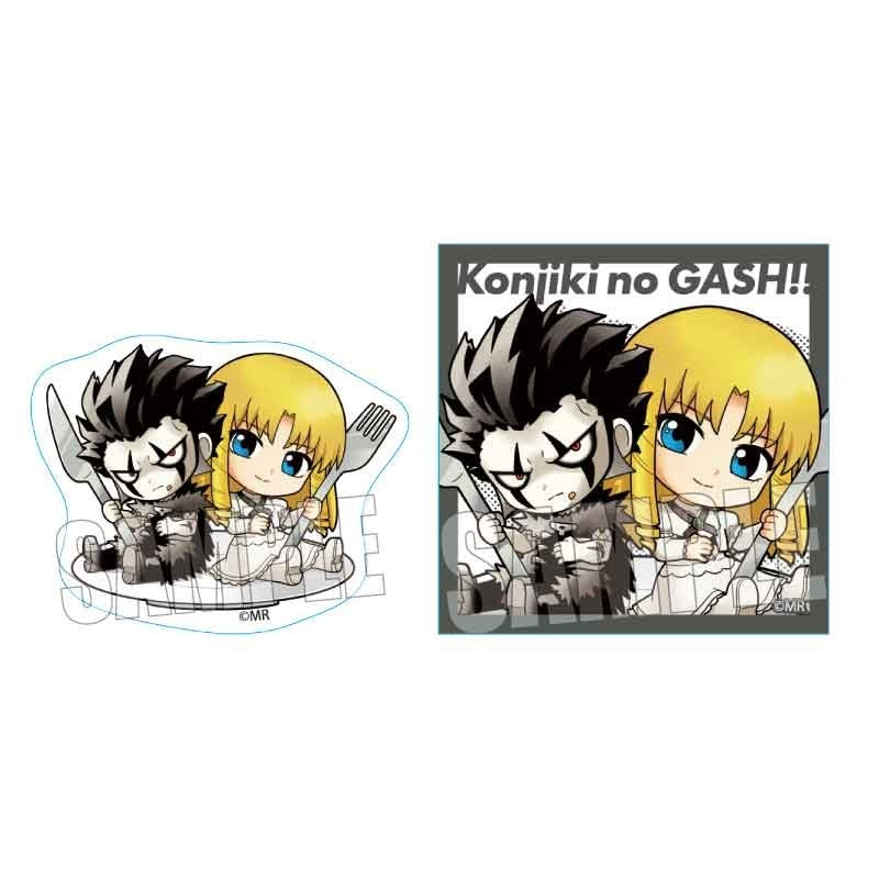 (Goods - Sticker) Zatch Bell! Gochi Chara Sticker Set Brago & Sherry