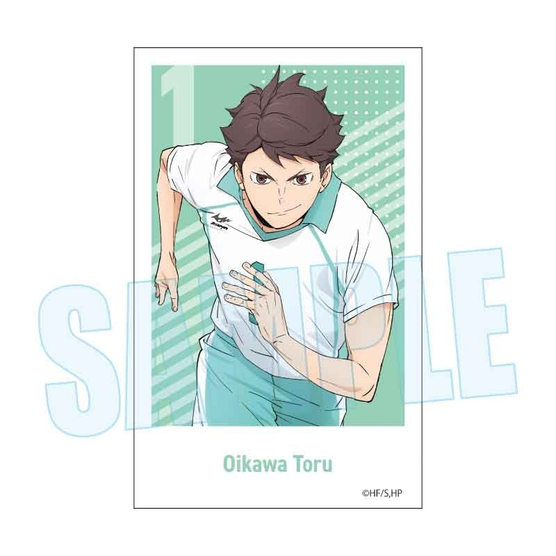 (1BOX=8)(Goods - Sticker) Anime Haikyu!! Trading Sticker 10th Anniversary Event Visual(Blind Box -Single)