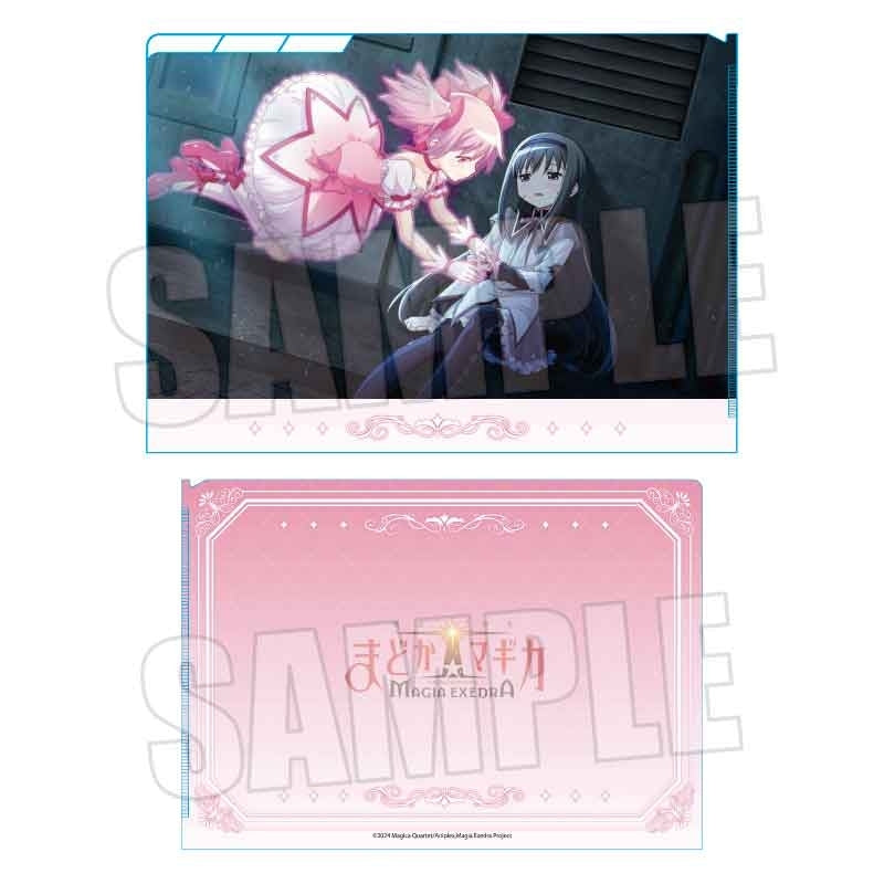 (Goods - Clear File) Puella Magi Madoka Magica Magia Exedra 3 Pocket Clear File A