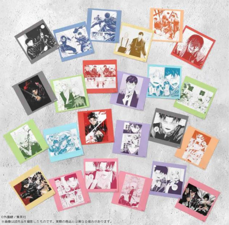 (Goods - Badge) Kagurabachi Square Card Collection (Blind Box -Single)