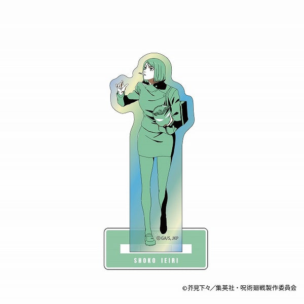 アクリル油彩混合　shokoの原画 一点物　オリジナル　板に描いた絵　絵画 Goods - Stand Pop) Jujutsu Kaisen One-Tone Color Iridescent