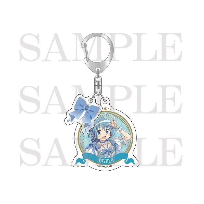 (Goods - Charm) Puella Magi Madoka Magica Magia Exedra Acrylic Charm with Ribbon Part Sayaka Miki