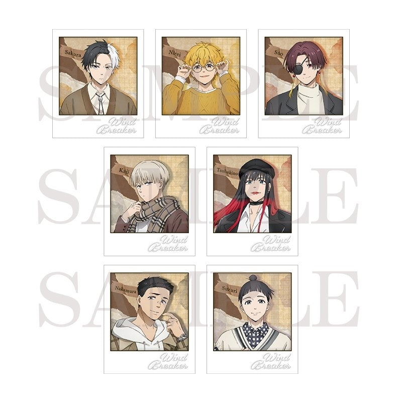 (Goods - Card) WIND BREAKER Random Card (Blind Box -Single)