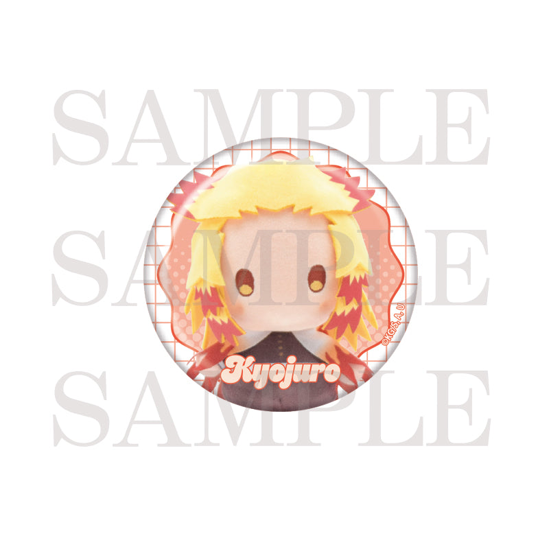 (Goods - Badge) Demon Slayer: Kimetsu no Yaiba Tin Badge: Kyojuro Rengoku