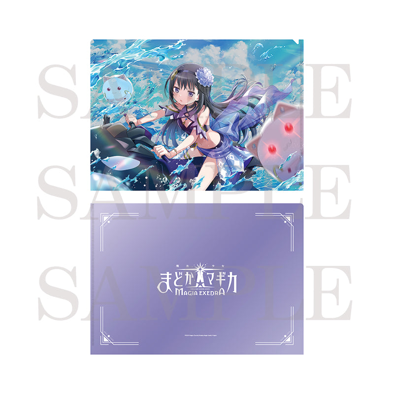 (Goods - Clear File) Puella Magi Madoka Magica Magia Exedra Metallic Clear File