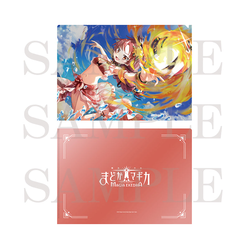 (Goods - Clear File) Puella Magi Madoka Magica Magia Exedra Metallic Clear File