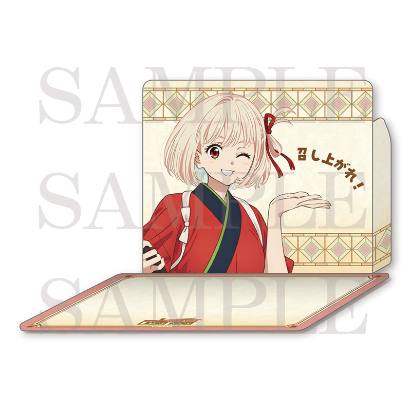 (Goods - Stationaries) Lycoris Recoil Pop-Up Placemat Chisato Nishikigi