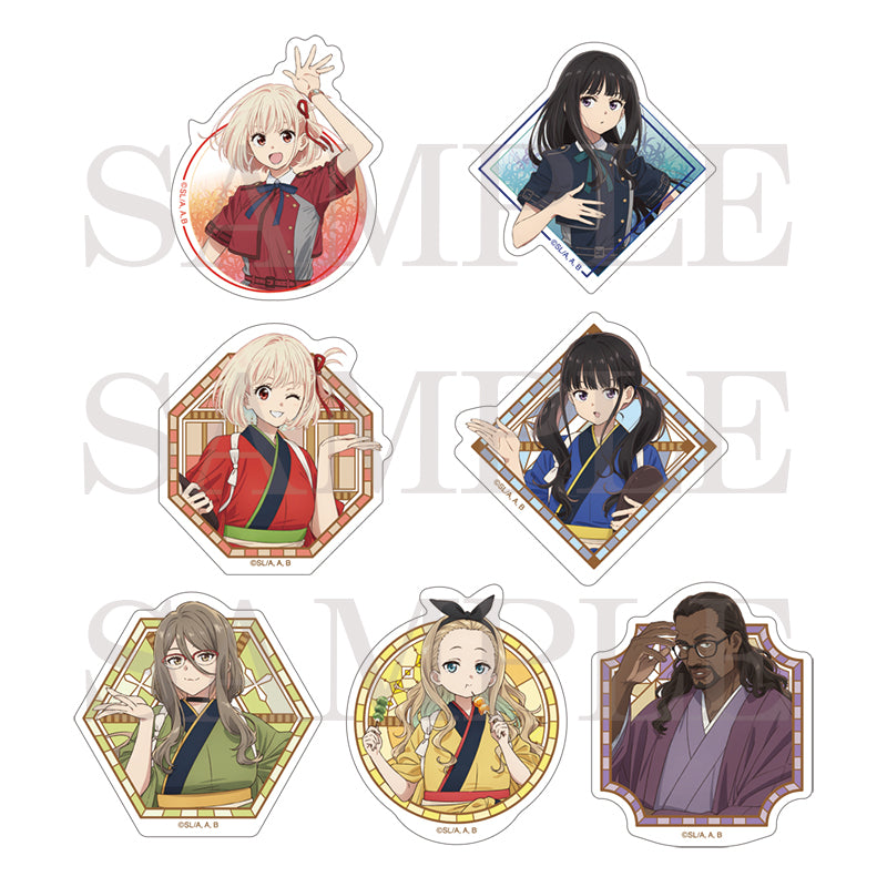 (Goods - Sticker) Lycoris Recoil Mini Sticker Set