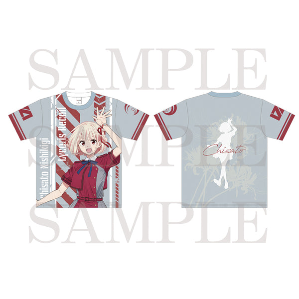 Chisato(グッズ整理中) Lycoris Recoil Full-print T-shirt Chisato Nishikigi | animate USA
