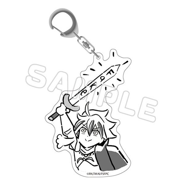 (Goods - Keychain) Fate/strange Fake Acrylic Keychain - Saber