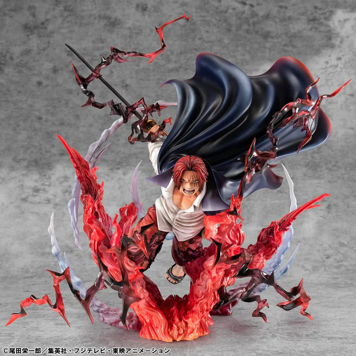 (Non-Scale Figure) ONE PIECE Shanks Kamusari: “SA-MAXIMUM" Leader of Red Hair Pirates Red-Haired
