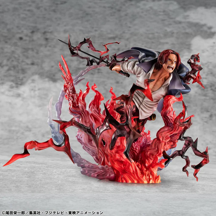 (Non-Scale Figure) ONE PIECE Shanks Kamusari: “SA-MAXIMUM" Leader of Red Hair Pirates Red-Haired