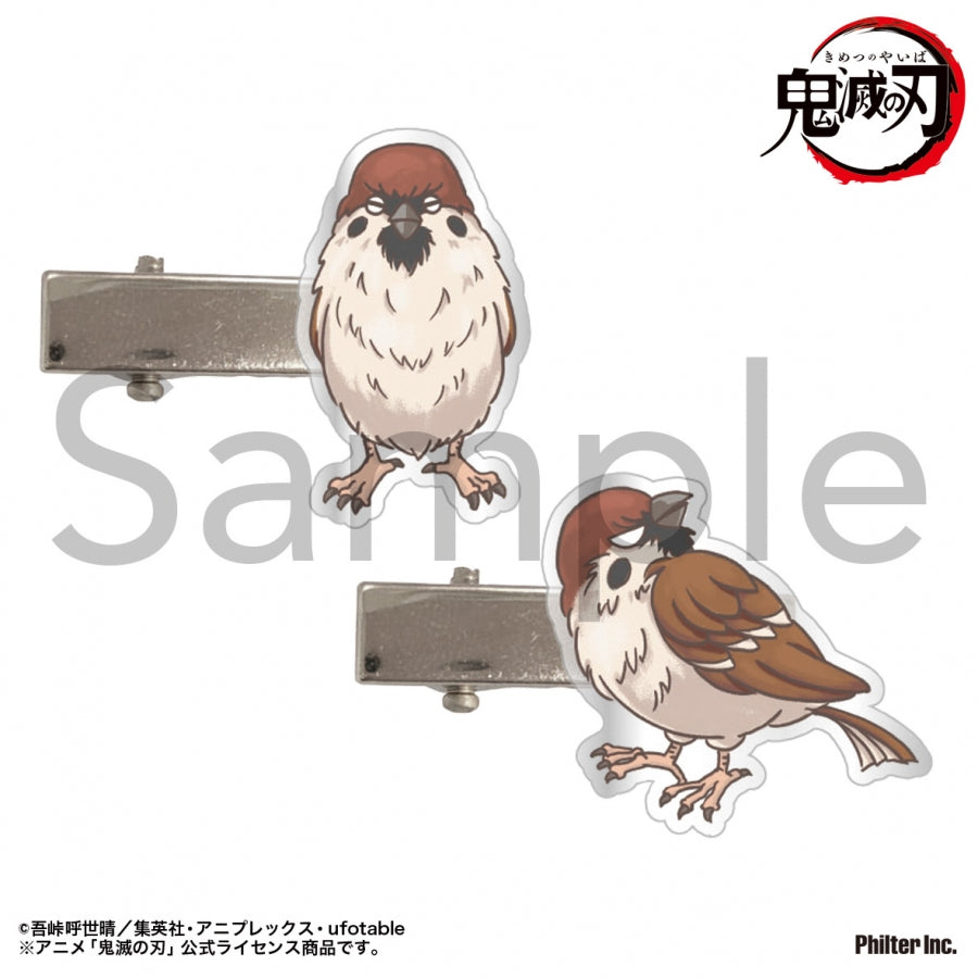 (Goods - Hair Band) Demon Slayer: Kimetsu no Yaiba Hinged Barrettes For Bangs Chuntaro