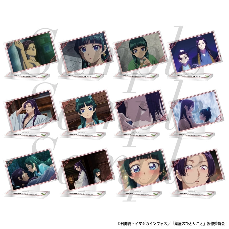 (Goods - Acrylic Stand) TV Anime The Apothecary Diaries Trading Mini Plate Stand Cour 2 Vol.2 (12 Types)(Blind Box -Single)