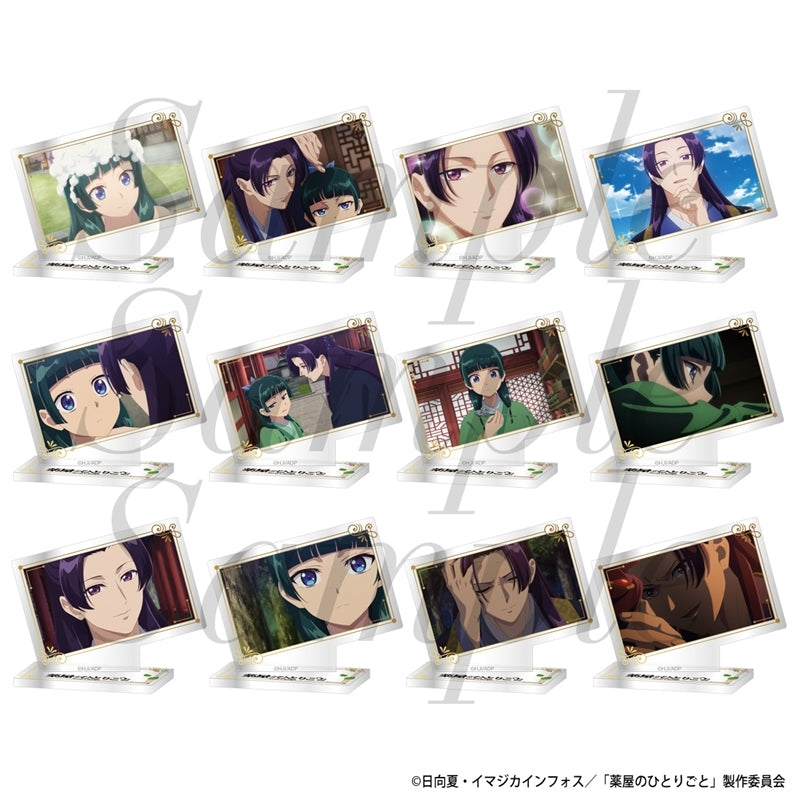 (Goods - Acrylic Stand) TV Anime The Apothecary Diaries Trading Mini Plate Stand Season 2 Vol.3 (12 Types)(Blind Box -Single)
