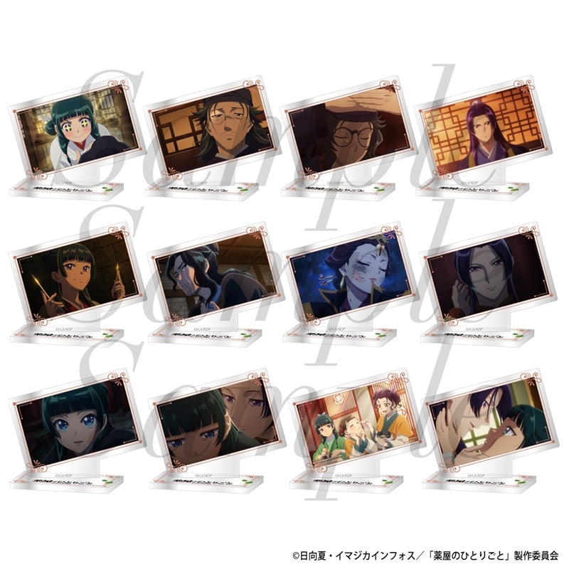 (Goods - Acrylic Stand) TV Anime The Apothecary Diaries Trading Mini Plate Stand Season 2 Vol.4 (12 Types)(Blind Box -Single)