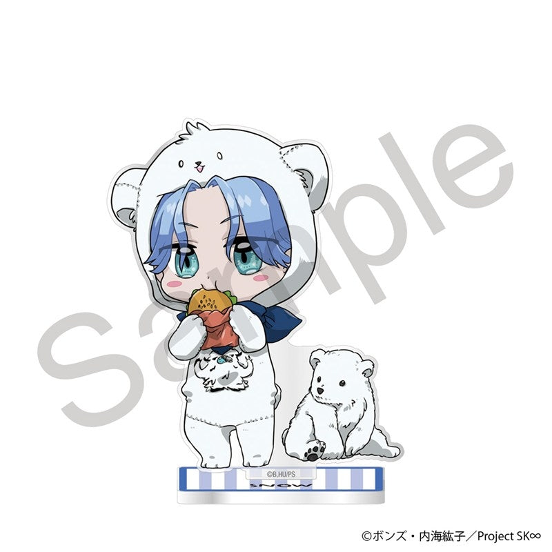 (Goods - Acrylic Stand) Original TV Anime - SK8 the Infinity Acrylic Stand 2024 Animal ver. SNOW