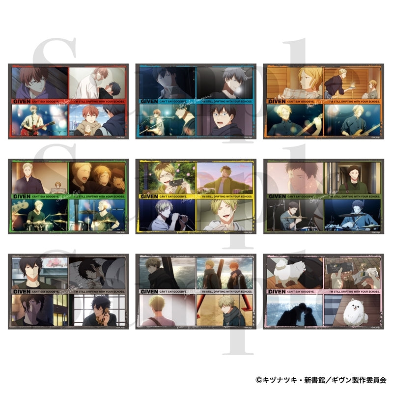 (Goods - Sticker) Given Movie 3: To the Sea Trading 4CUT Photo Sticker (Blind Box -Single)