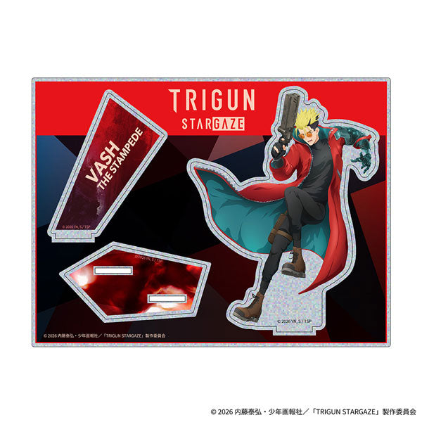 (Goods - Acrylic Stand) TRIGUN STARGAZE Glitter Acrylic Stand - Vash the Stampede~