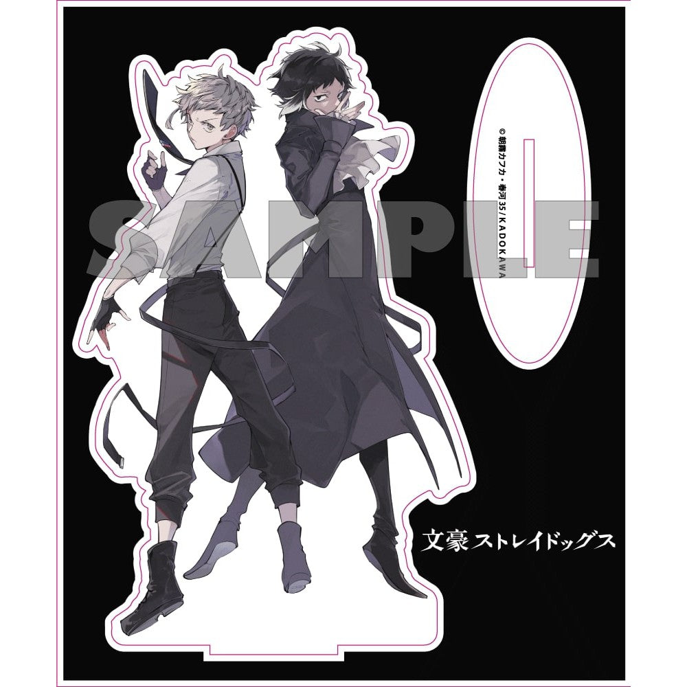 (Goods - Acrylic Stand) [Bungo Stray Dogs] Acrylic Stand feat. Exclusive Art by Sango Harukawa / Atsushi & Akutagawa