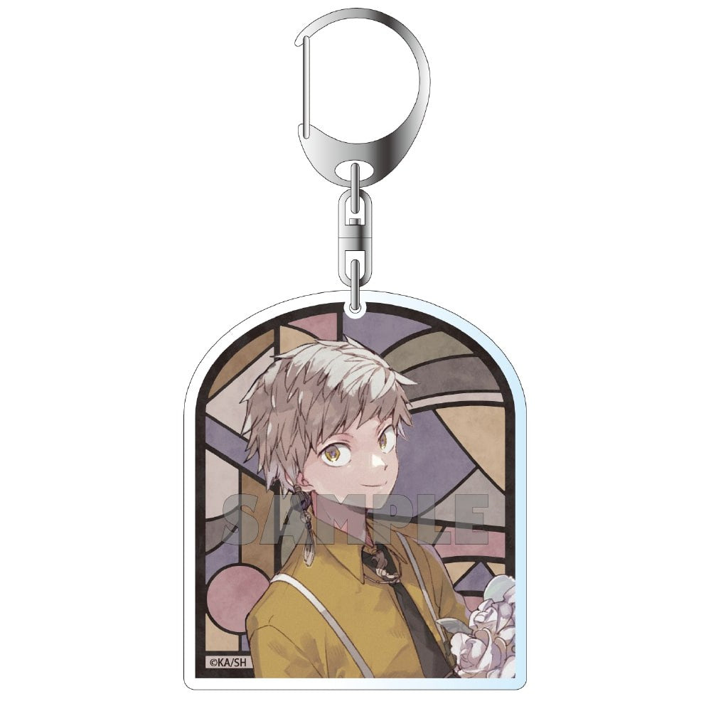 (Goods - Keychain) 【Resale】文豪ストレイドッグス Sango Harukawa Illustration Acrylic Keychain - Nakajima Atsushi