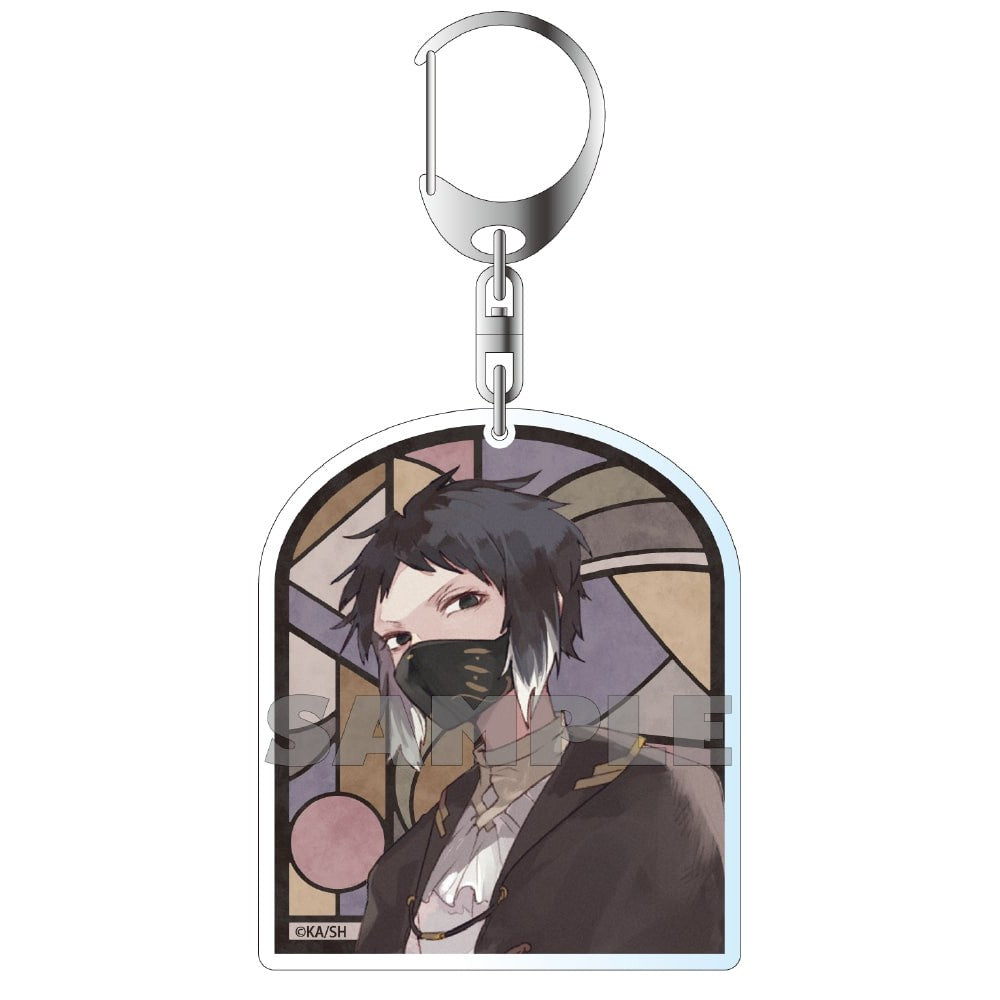 (Goods - Keychain) 【Resale】文豪ストレイドッグス Sango Harukawa Illustration Acrylic Keychain - Akutagawa Ryunosuke