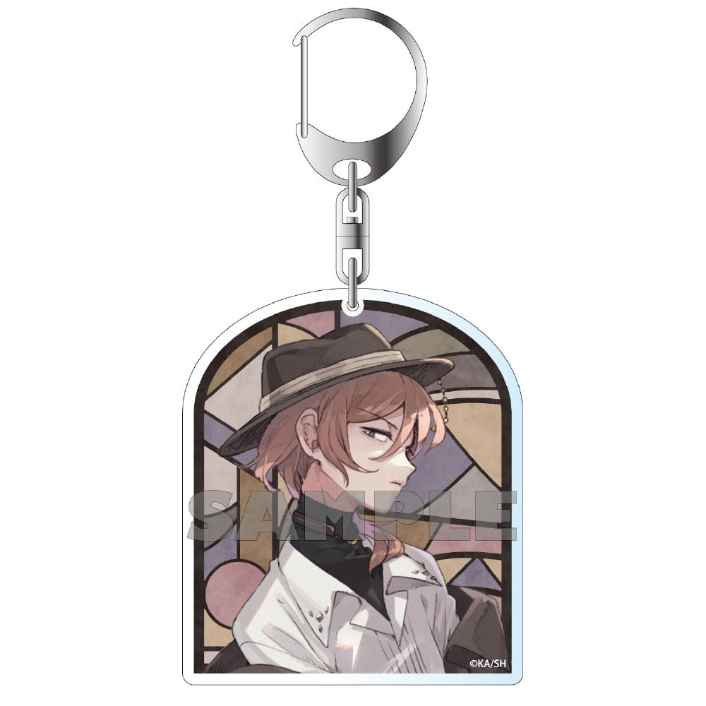 (Goods - Keychain) 【Resale】文豪ストレイドッグス Sango Harukawa Illustration Acrylic Keychain - Nakahara Chuya