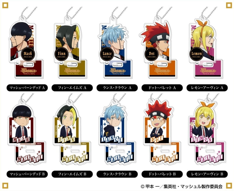 [MASHLE] Mini Acrylic Stand Keychain (Blind Box -Single)