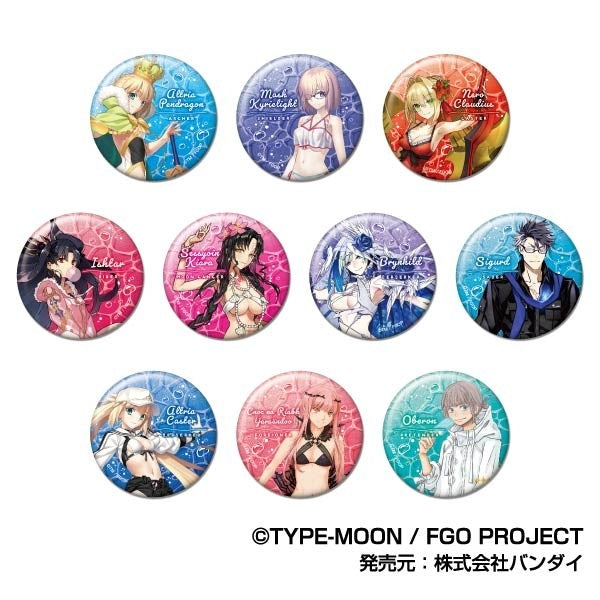 (Goods - Badge) Fate/Grand Order  Glitter Can Badge A BOX (Blind Box -Single)