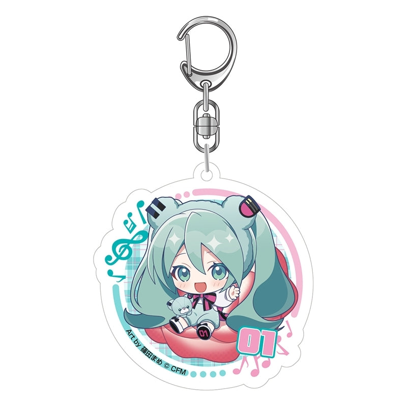 (Goods - Keychain) Piapro Characters Petite Fleur Acrylic Keychain (Hatsune Miku 1)