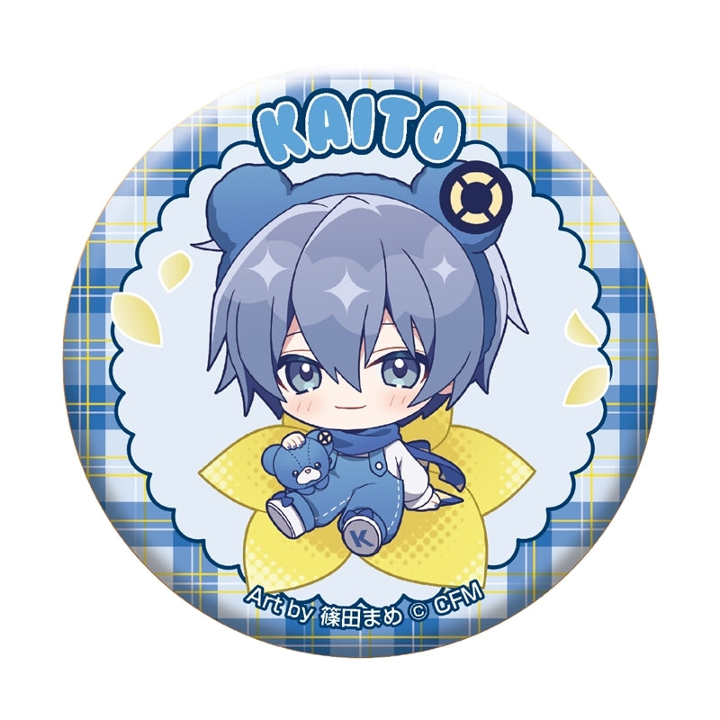 (Goods - Badge) Piapro Characters Petite Fleur Trading Glitter Button Badge (Blind Box -Single)