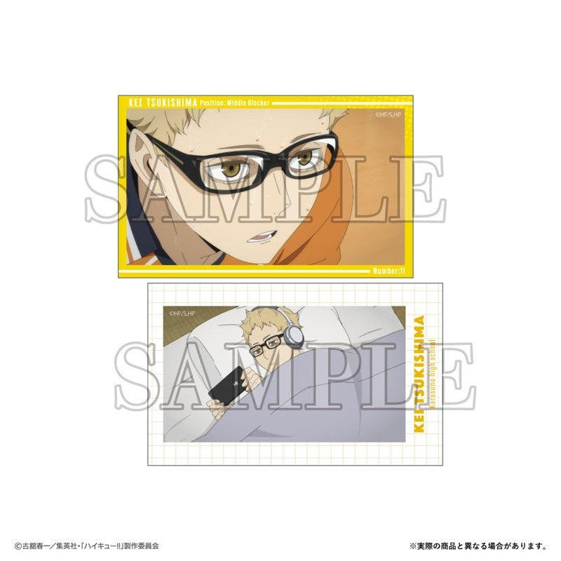 (Goods - Bromide) Haikyu!! Smaroid (Bromide for Smartphone Case) Vol. 3 Kei Tsukishima